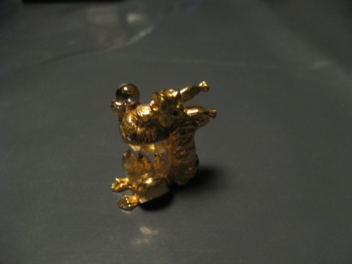 Petite figurine écureuil - figurine, "l'écureuil"