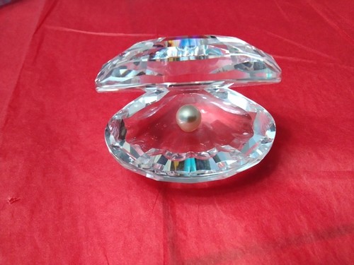 Figurine huitre cristal - en,